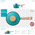 Nồi quánh Ceramic hiệu PN BNPT-18B(IH) [18cm - 2.2L]