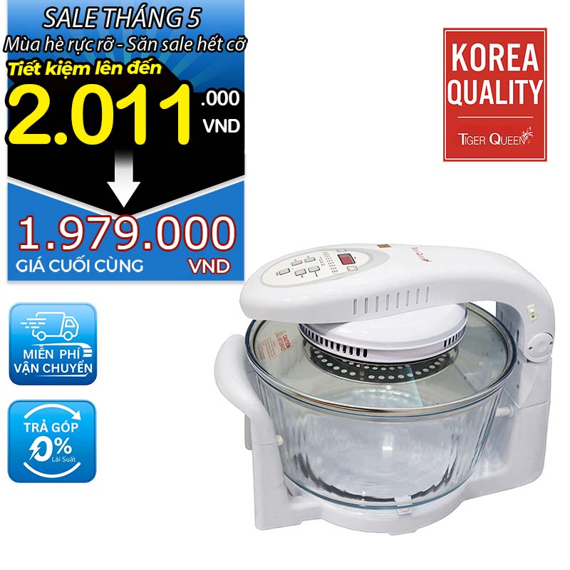 Lò nướng thủy tinh điện tử Tiger Queen AX-798DV (11.0L)
