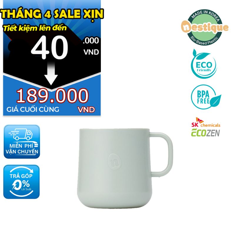 Ly uống nước trẻ em cao cấp hiệu Nestique N-41 [200ml]